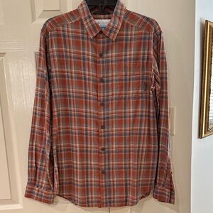 Columbia Men's Plaid Button-Down Shirt